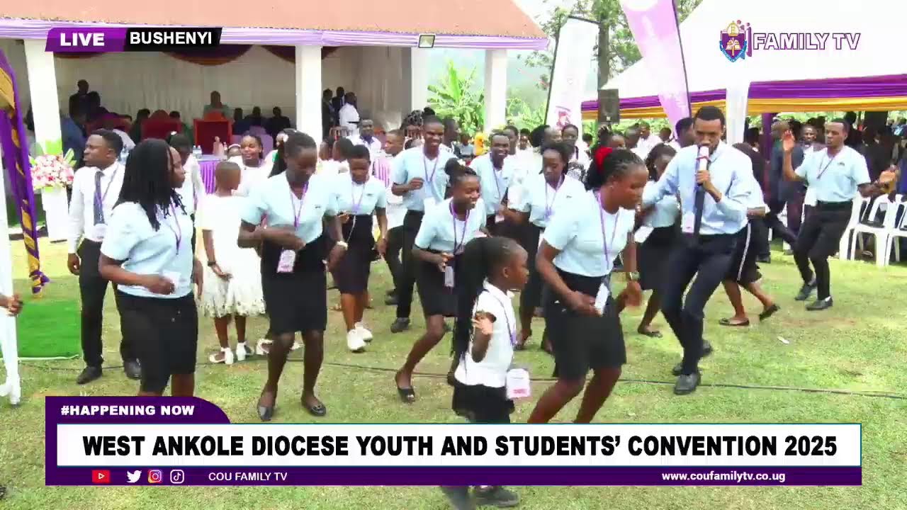 DIOCESE OF WEST ANKOLE 15TH YOUTH AND STUDENTS CONVENTION 2024 DAY2