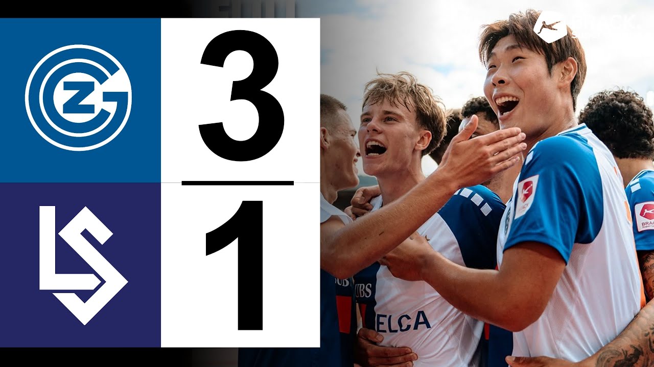 HIGHLIGHTS | Grasshopper Club Z&uuml;rich vs FC Lausanne-Sport 3:1