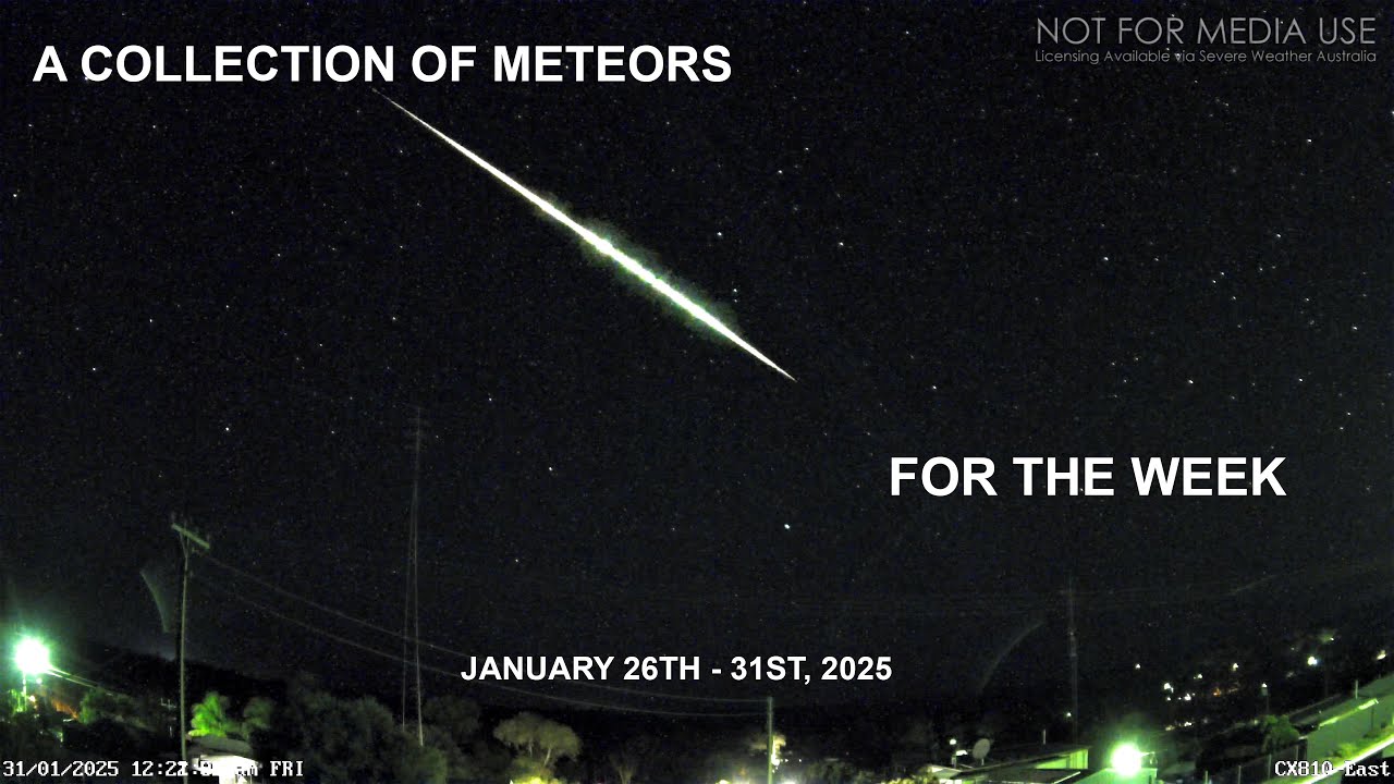 Collection of Meteors for the Week