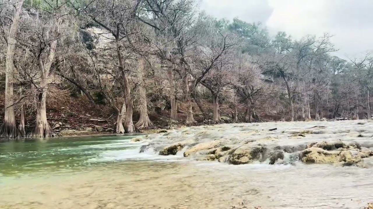 Guadalupe River | Peaceful | Nature | Calming | Relaxation | Gentle Music | Sleep Sounds