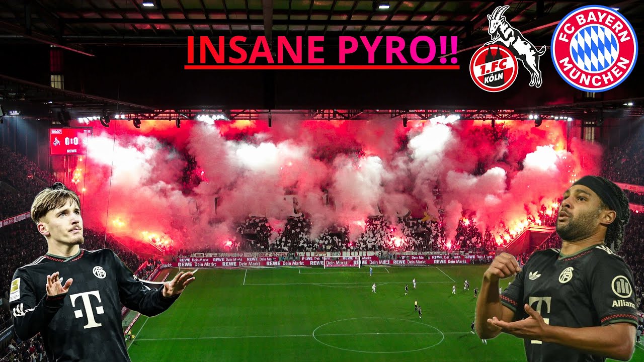 INSANE PYRO & COMEBACK | FC Köln vs Bayern Munich | Bundesliga | Stadionvlog