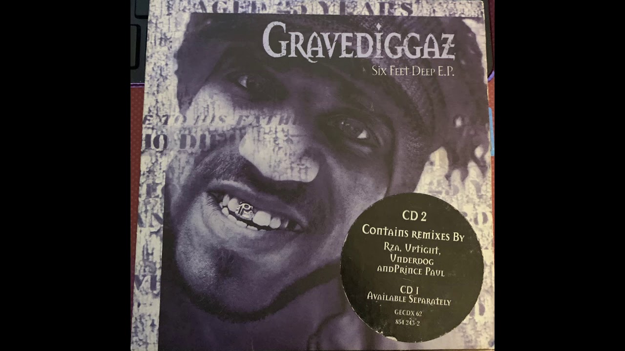 GraveDiggaz 1-800-SUICIDE REMIX (True/Real POISONOUS MIX) Six Feet Deep E.P. CD RZA WUTANG