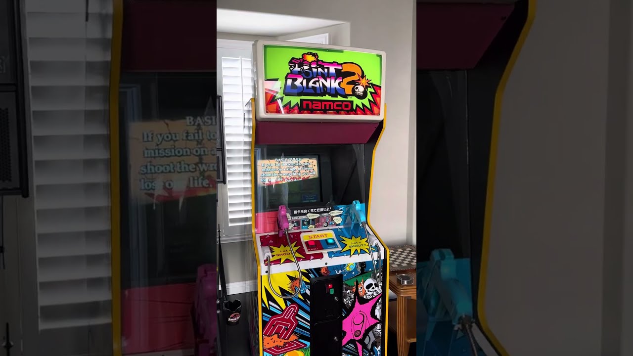 Point Blank 2 / Gun Bullet Dedicated Cabinet Overview