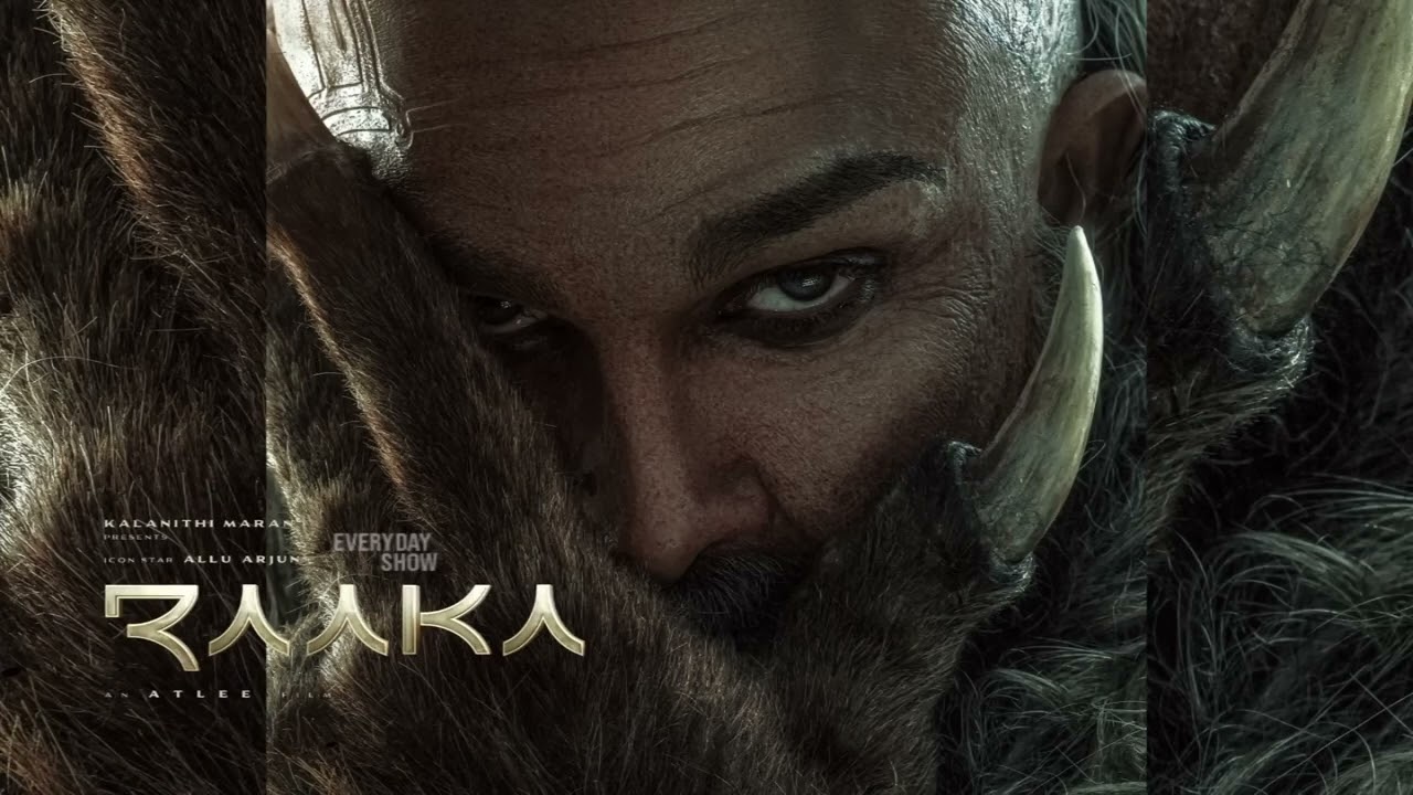RAAKA#first look Glimpse #icon star allu arjun 
