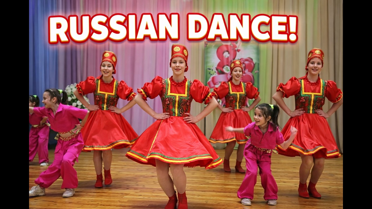 Russian Folk Dance Spectacular – Energetic Traditional Performance #dance #dancevideo #dancer