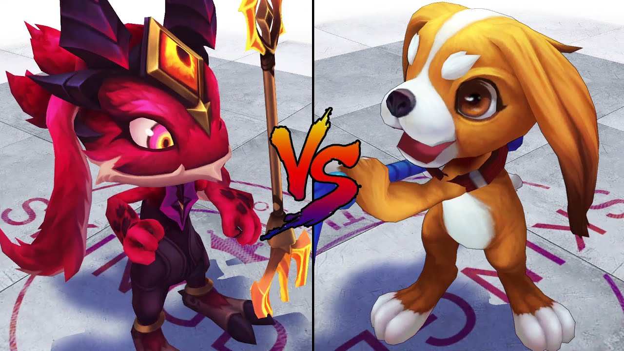 Little Devil Fizz vs Fuzz Fizz Skin Comparison Spotlight (League of Legends)