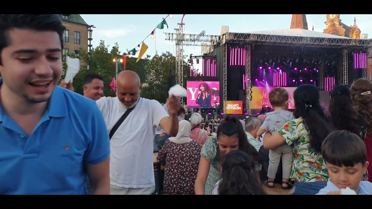 🇸🇪مدينة أوروبية ) احتفالات مهرجانية في مدينة مالمو في مملكة السويد.🇸🇪🇸🇪🇸🇪 MALMÖ( Festival )