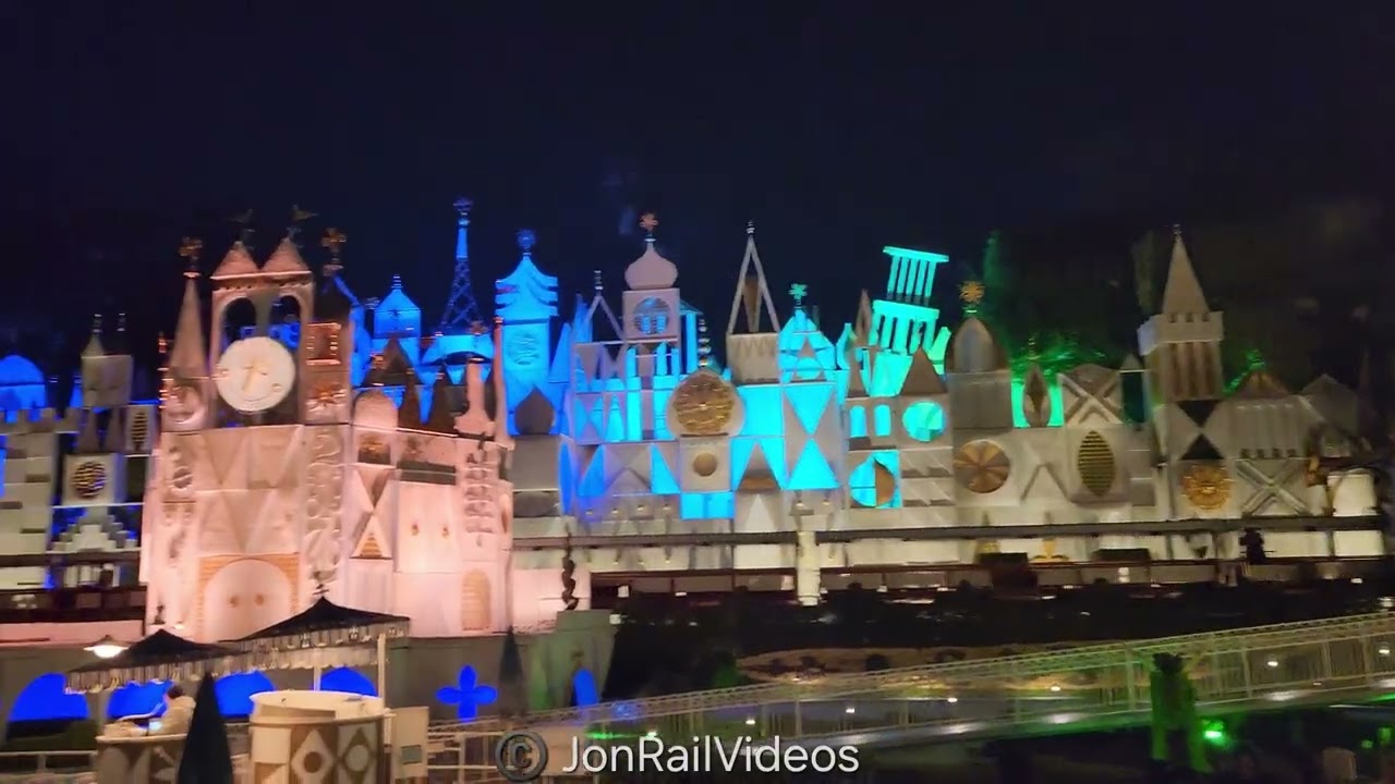 2/20/26 Pre: The Disneyland Railroad: Ernest S. Marsh 4 passes Small World ft. roundhouse bound