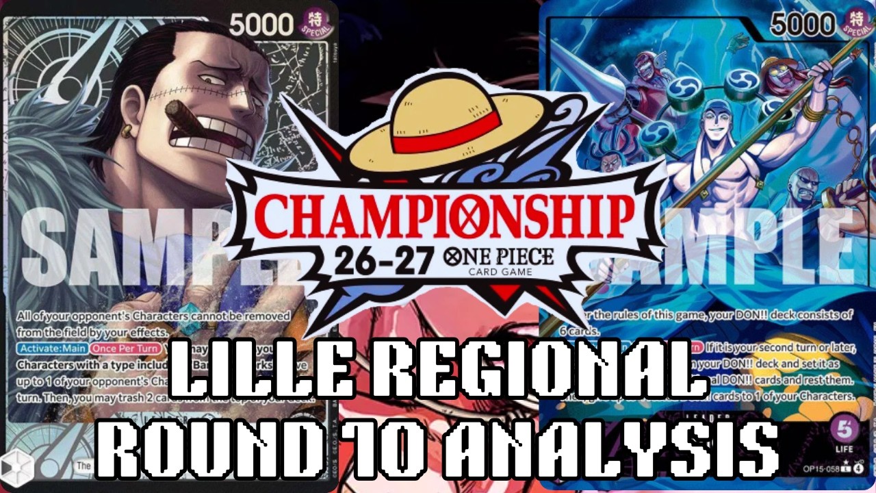 OP14 Black Crocodile vs OP15 Purple Enel | Lille Regional OP15 Round 10 Matchup Analysis