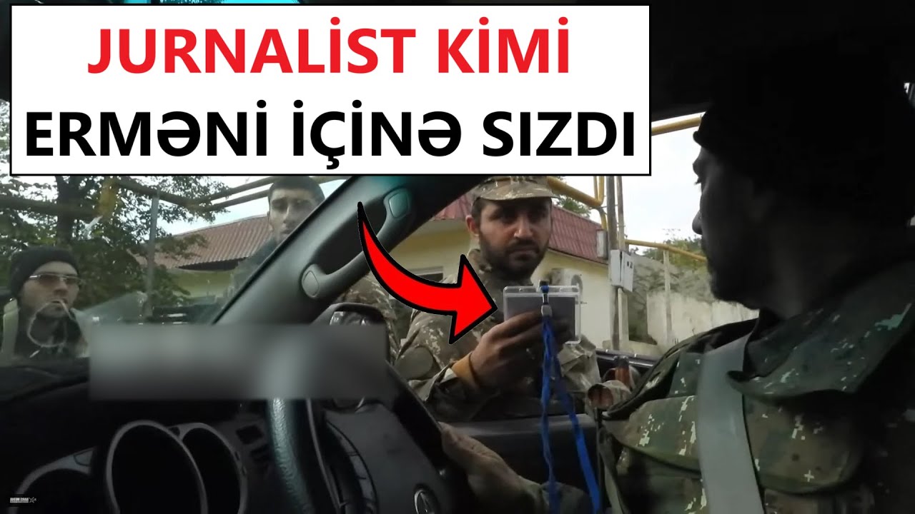 XTQ Jurnalist kimi erməninin içinə sızdı və videoya çəkdi