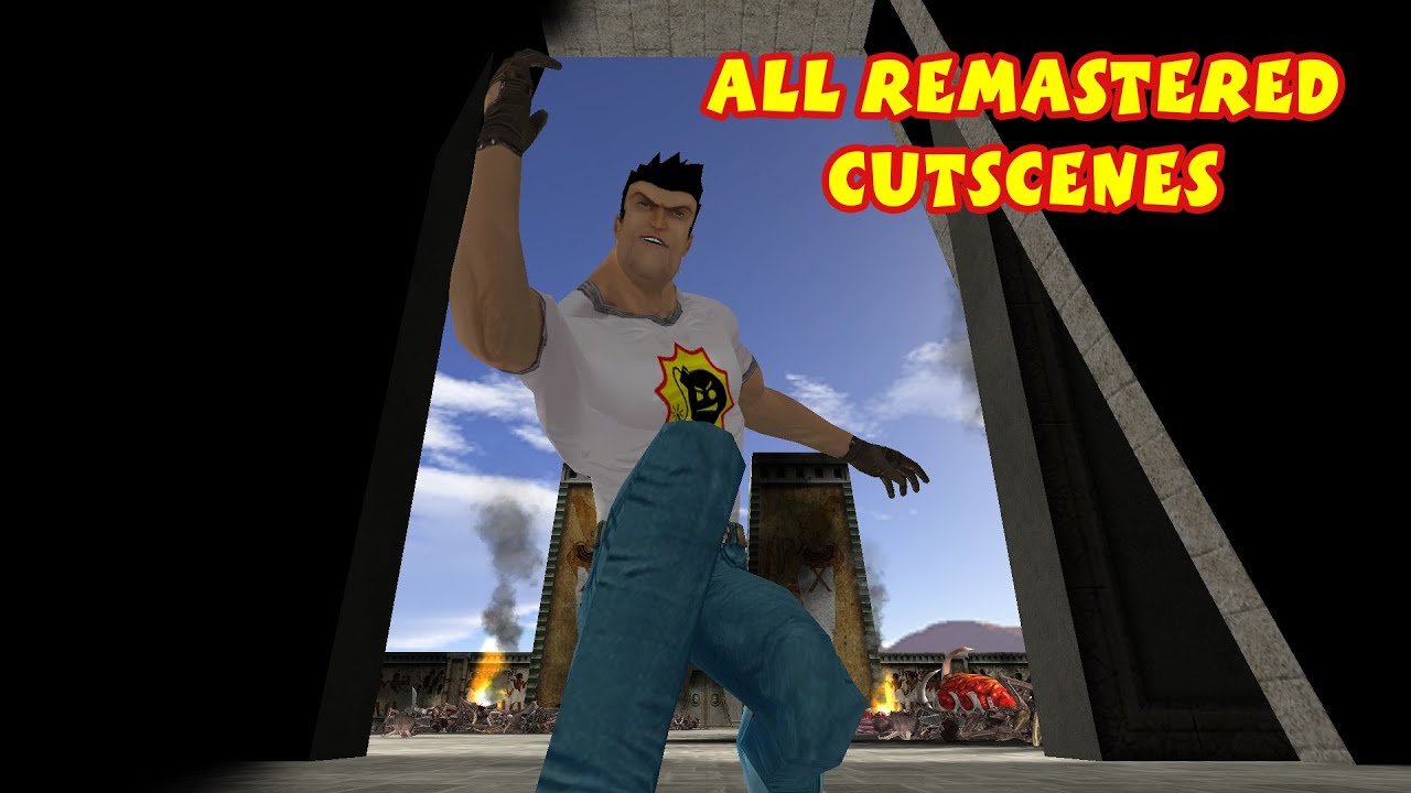 Serious Sam: Xbox Mod (v1.0a) - All remastered cutscenes (with subtitles)