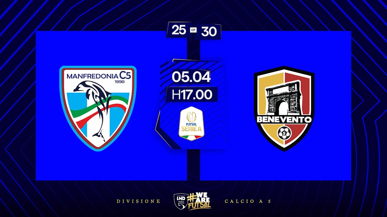 Vitulano Drugstore Manfredonia-GG Team Wear Benevento 5 4-3 | 25ª giornata | Serie A 2024/2025