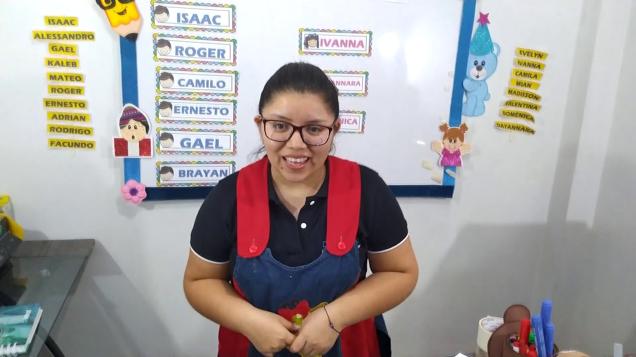CONOCIENDO MI NOMBRE - CLASE VIRTUAL PARA INICIAL 03 AÑOS
