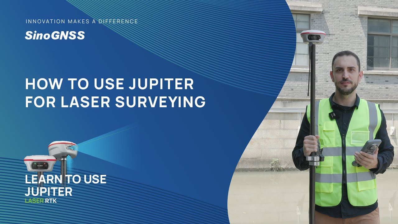 Learn to use Jupiter | How to use Jupiter for laser surveying