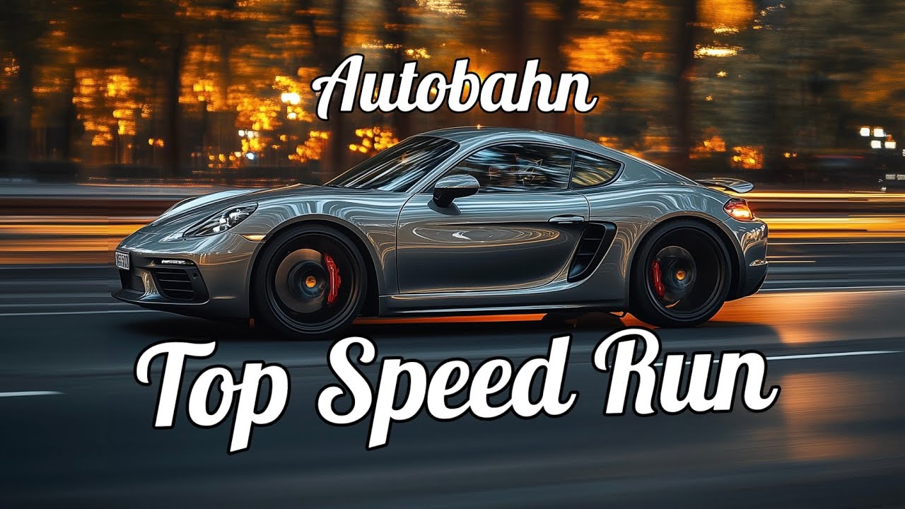 Top Speed Run on A5 Autobahn | Porsche 718 Cayman GTS 4.0 | 286 KPH