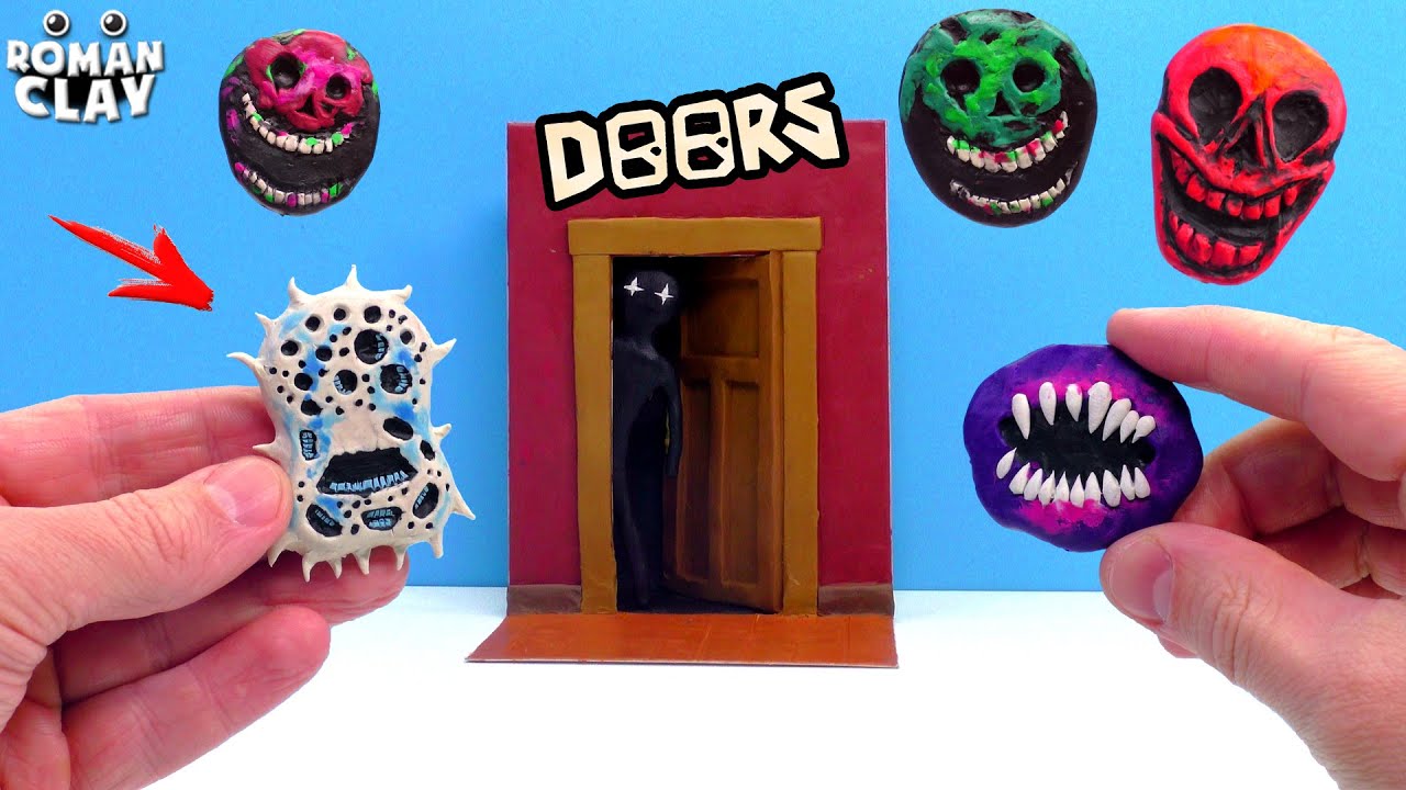 All Monsters DOORS: The Backdoor 😬 Roblox with Clay