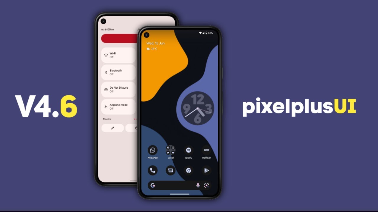 PixelPlusUI v4.6 OFFICIAL Android 12L is here - Quite New Changes ?