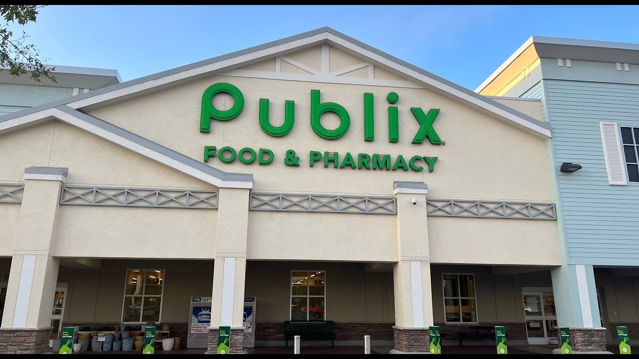 Экскурсия по продуктовым магазинам Publix во Флориде | Что может предложить Publix | Продуктовые ...