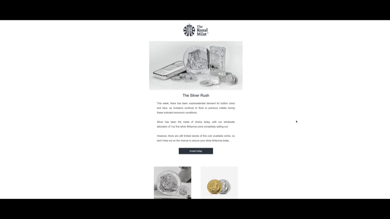 The Royal Mint Bullion UK Selling Out of Silver Fast, Buy Buy Buy!