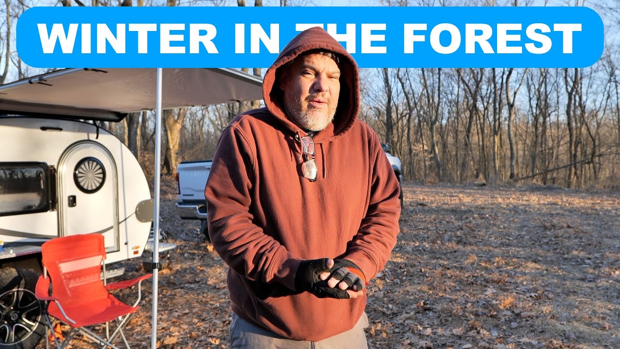 WINTER OVERLANDING | OFF-GRID in the remote forests of West Virginia | Teardrop Camper