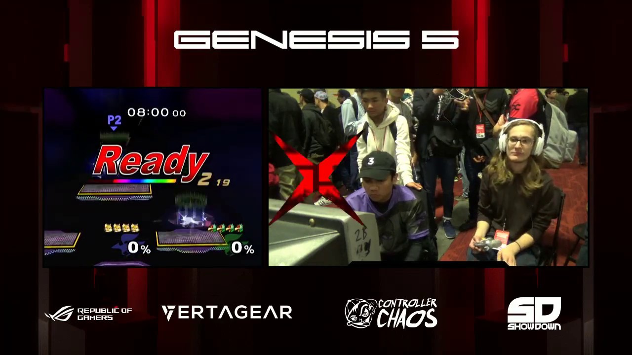 Genesis 5 Melee Singles Top 64 Losers Round 1 Bobby Frizz (Fox) vs TA | Rocky (Falco)