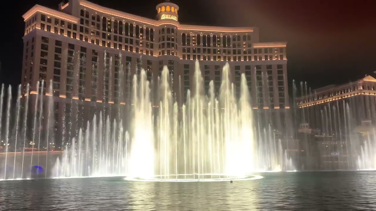-Dynamite- Bellagio Fountains 2025 (Night time)