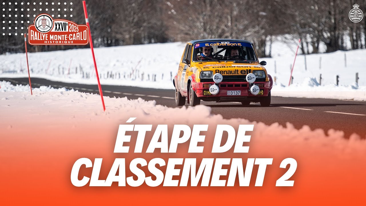 JOUR 2 | Rallye Monte-Carlo Historique 2025