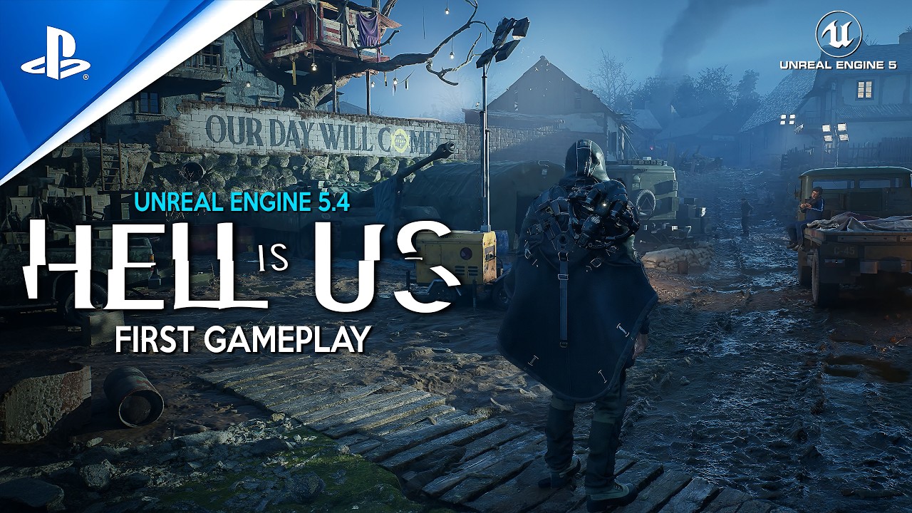 HELL IS US Exclusive PS5 Gameplay Demo | DARK SCI-FI SOULS-LIKE in Unreal Engine 5 coming in 2025