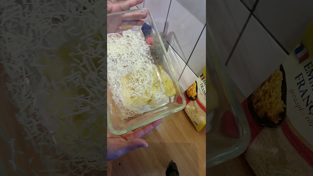 Gratin de pomme de terre au saumon
