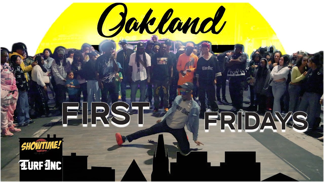 Oakland First Fridays 🔥 Full Extended Uncut TURFinc Street Show — No Filter, Just Vibes #turfinc