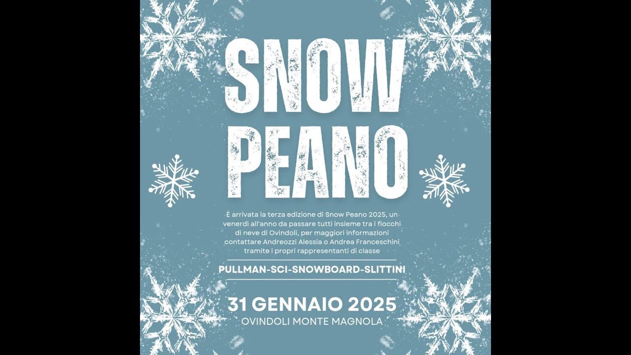 SNOW PEANO 24/25