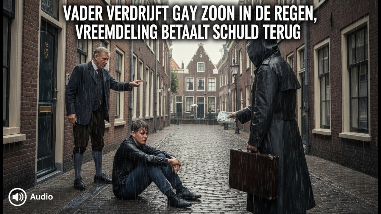 Vader schopte zijn gay zoon de regen in, toen liep een vreemdeling binnen en vereffende de schuld.