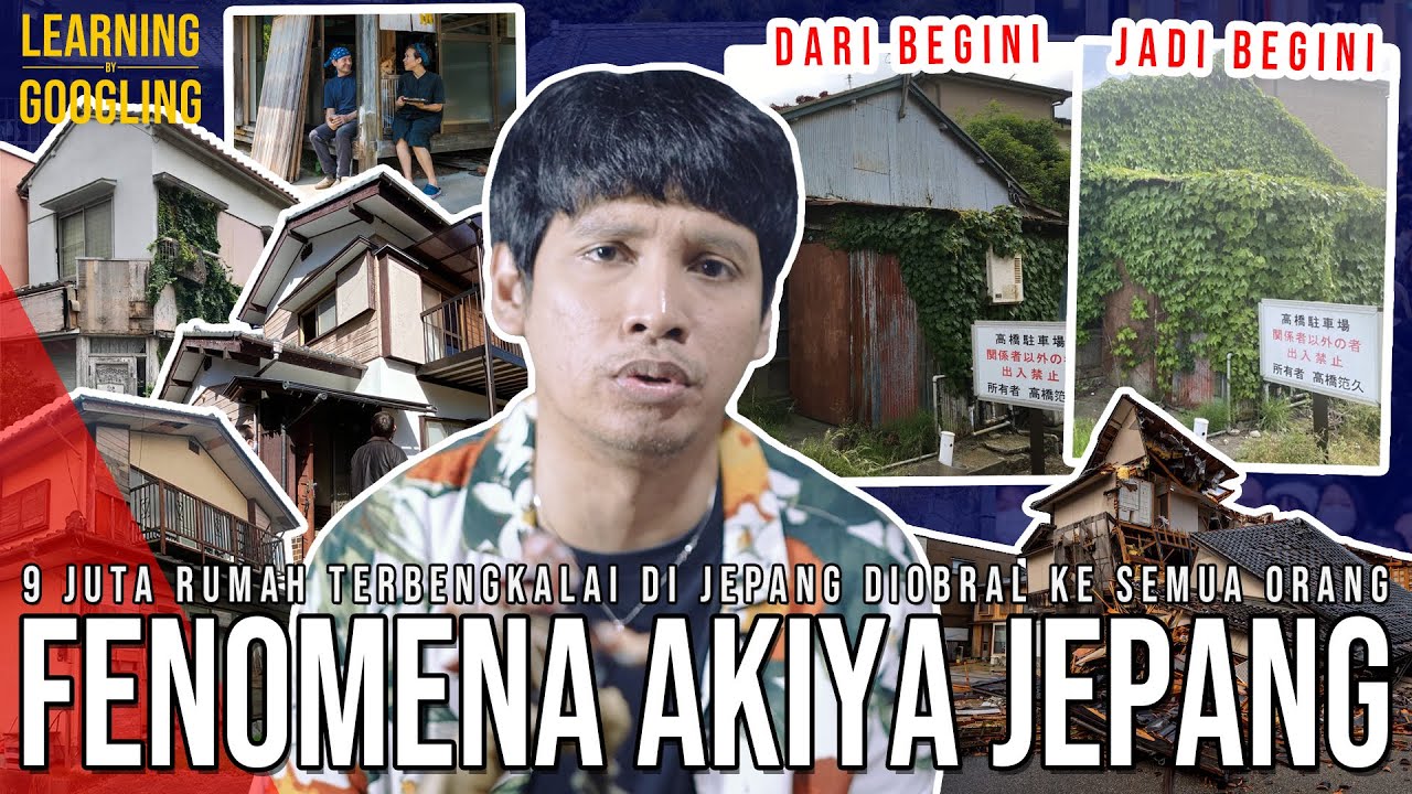 Kenapa Ada 9 JUTA RUMAH KOSONG Di Jepang? GRATIS! Kita Bisa Beli? Fenomena Akiya! | LearnByGoogling