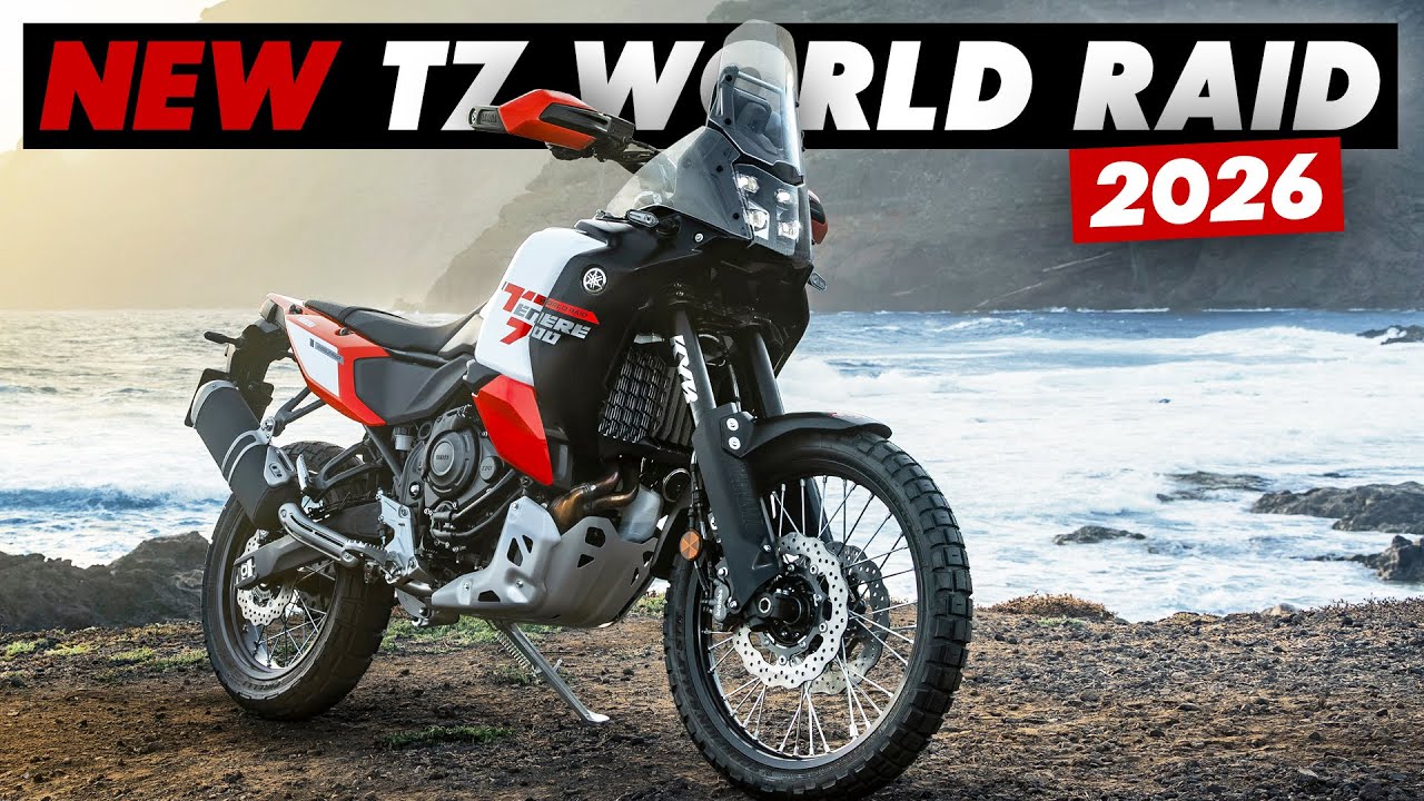 Анонсирован новый Yamaha Tenere 700 World Raid 2026 года: 15 фактов, которые нужно знать!