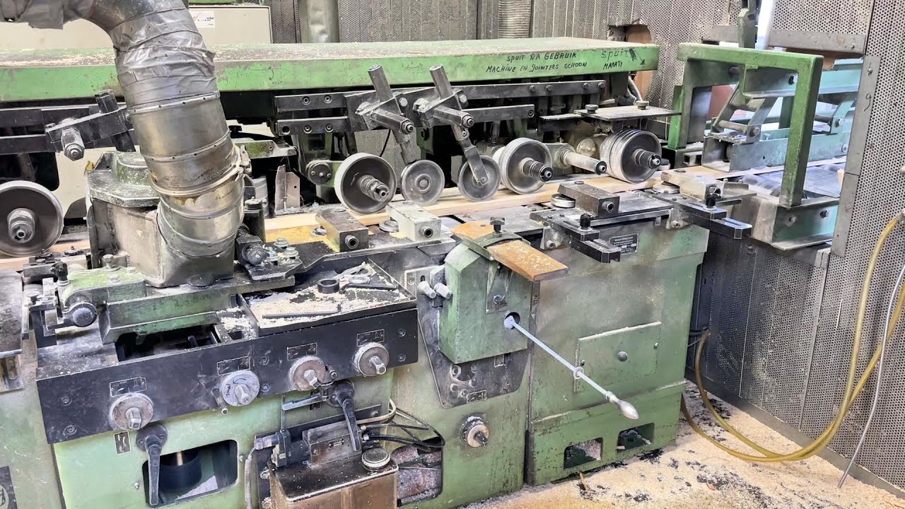 Diba Machinehandel l Weinig Hydromat 25R planing line