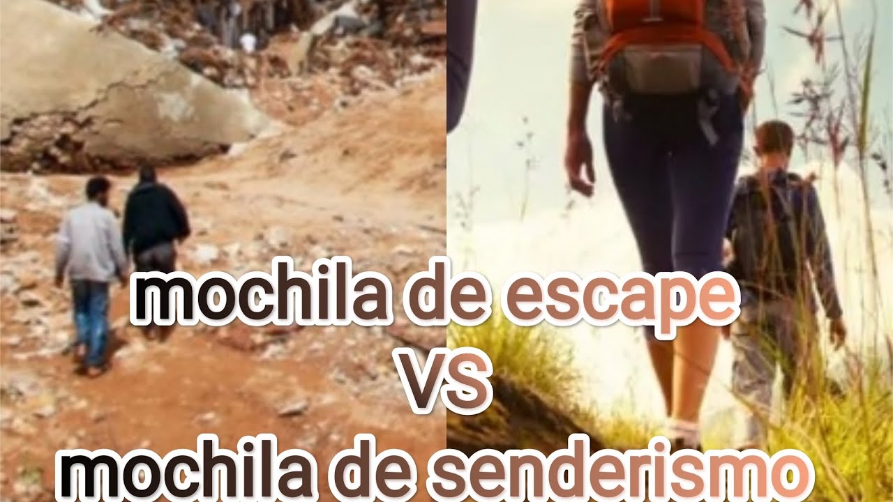 MIL-TEC 20L ASSAULT PACK, MOCHILA DE ESCAPE VS MOCHILA PARA SENDERISMO