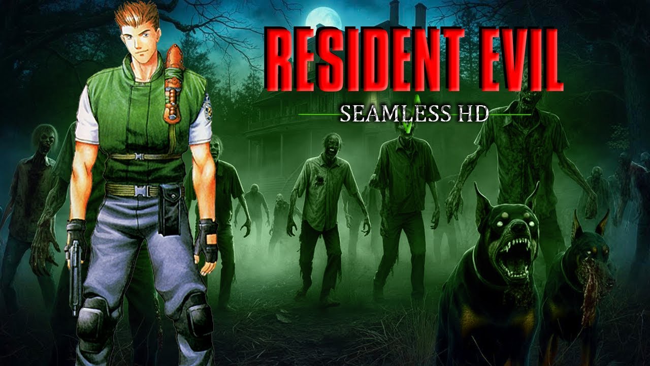 RESIDENT EVIL (1996) - Seamless HD | Chris Redfield  | 4K
