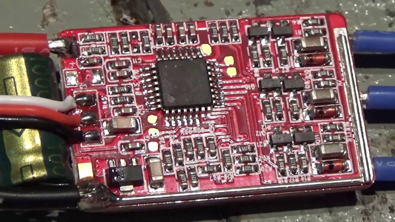 Flashing xxd 30amp ESC's the cheap yellow brick