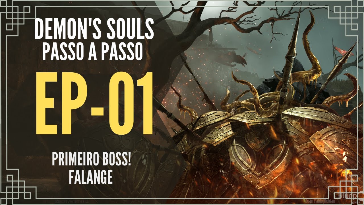 Demon's Souls PS5 - Passo a Passo - EP01 - Até o Boss Falange