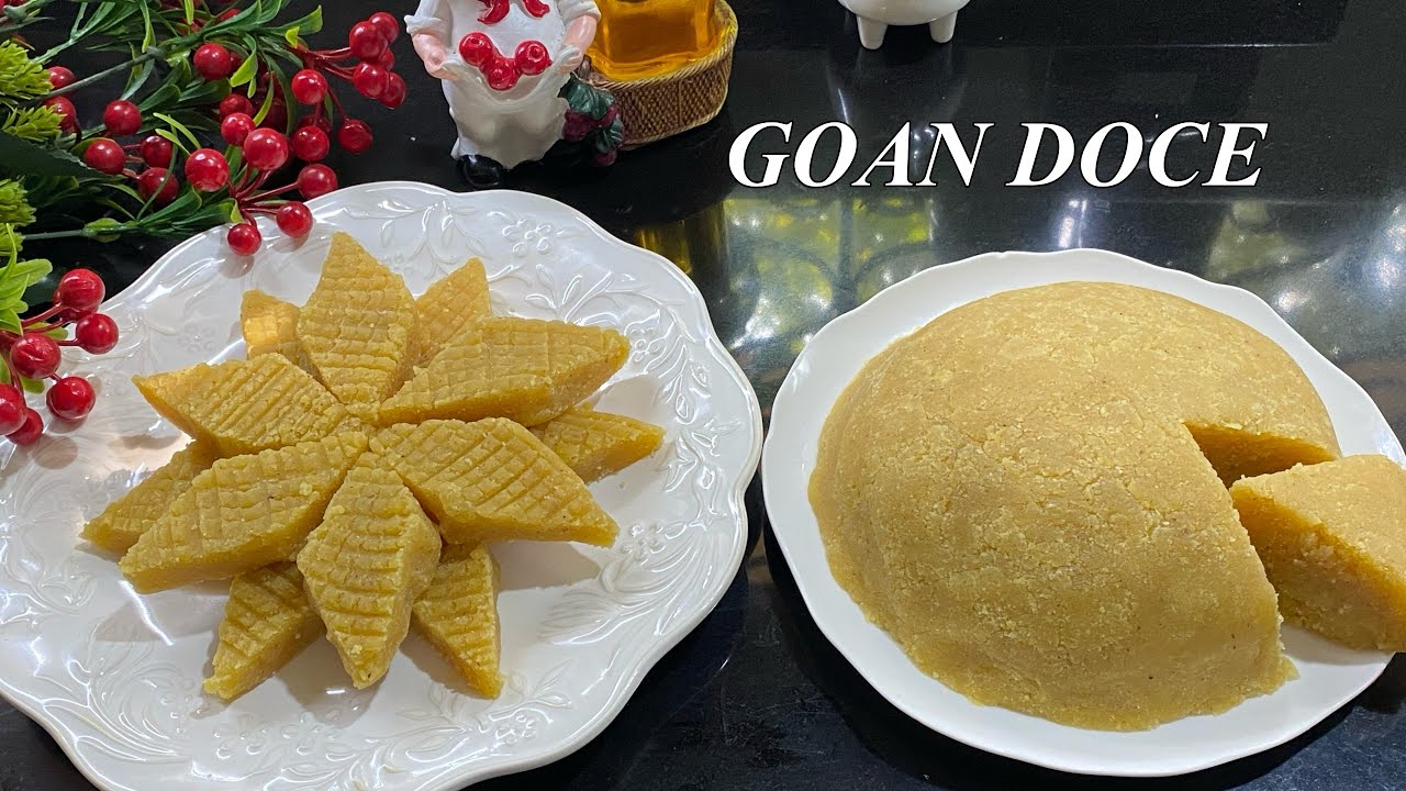 Goan Doce | Goan Chana Doce Recipe | Christmas Sweet Recipe |