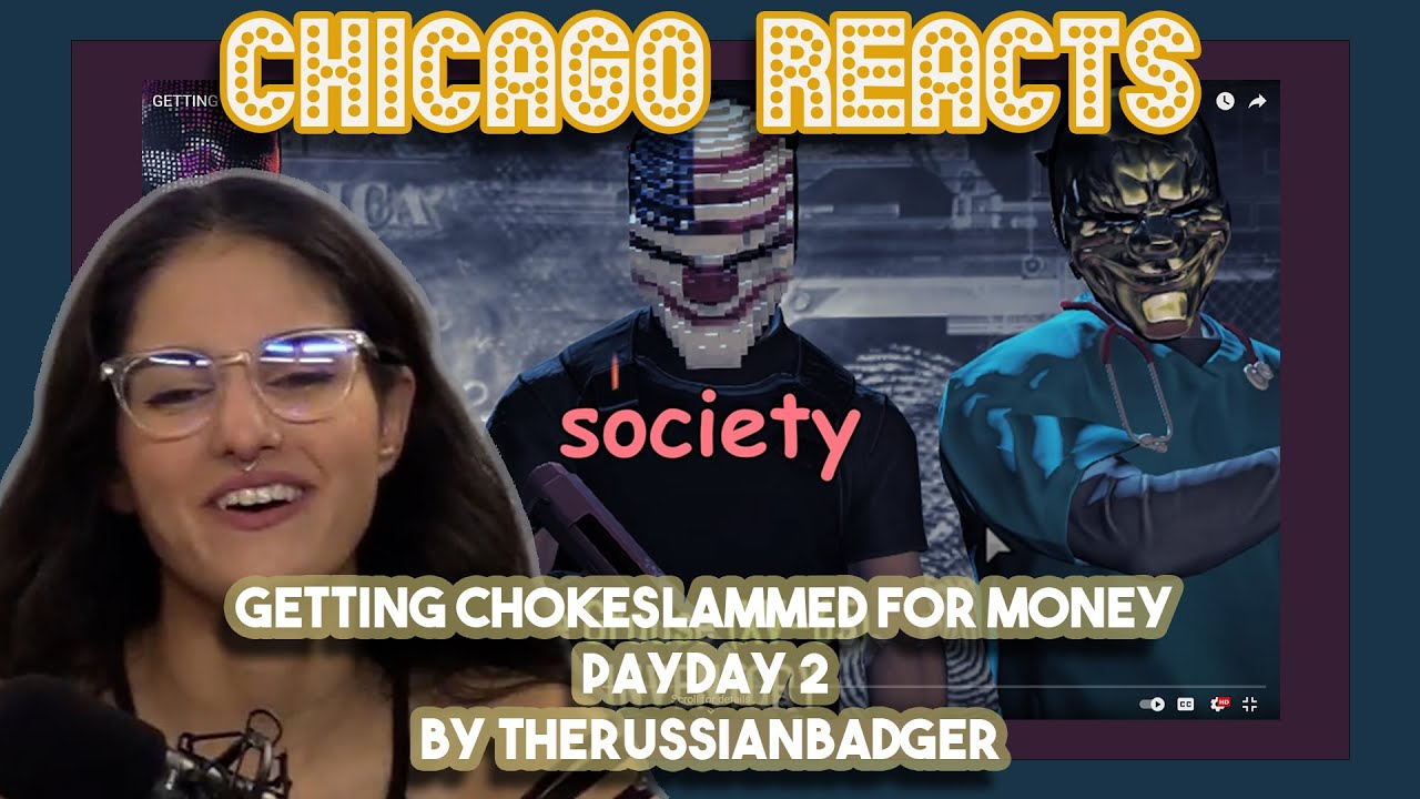 ПОЛУЧАЮ УДУШЕНИЕ РАДИ ДЕНЬГ - Payday 2 от TheRussianBadger | Первая реакция