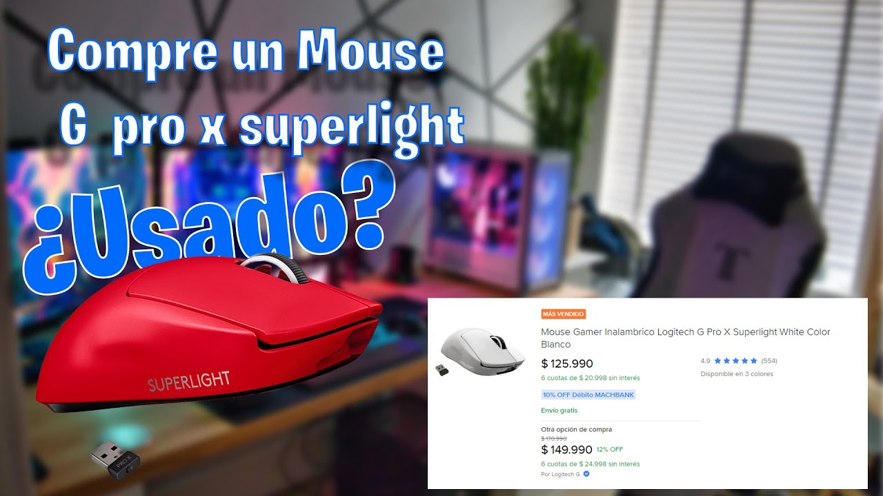 🔥 ¡REPARÉ el G Pro X Superlight de SEGUNDA MANO y QUEDÓ 🔥 COMO NUEVO! 🛠️