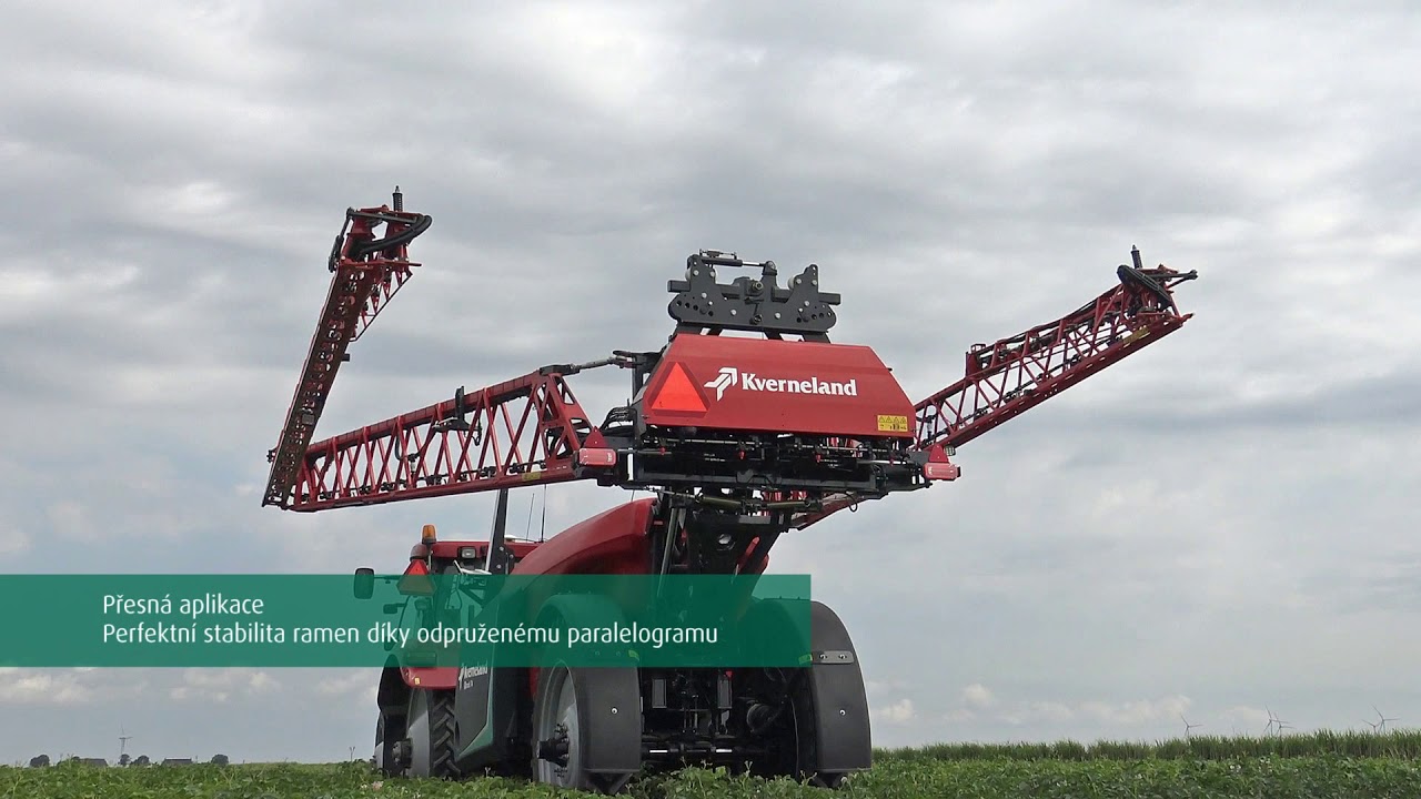 Kverneland iXtrack T řada postřikovačů