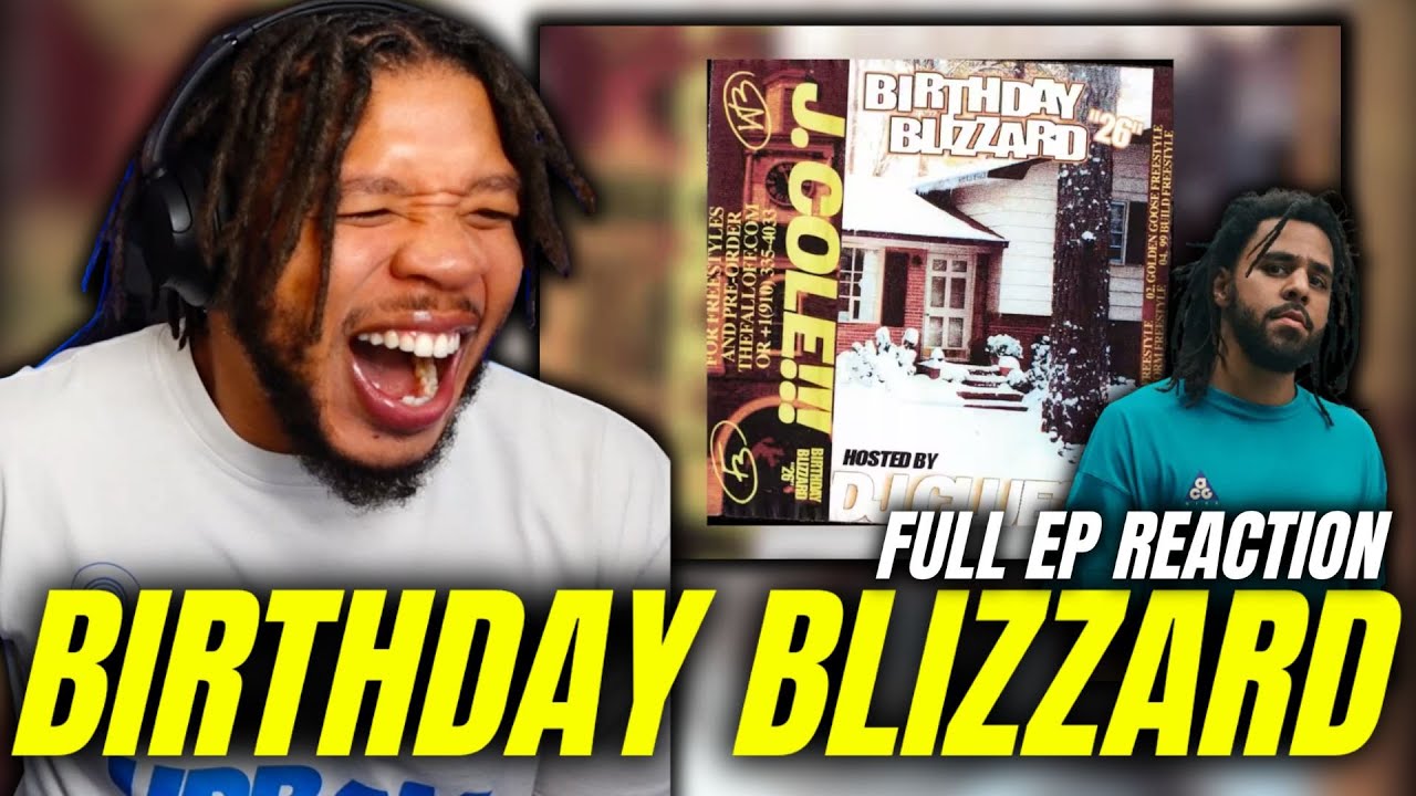 J.COLE BIRTHDAY BLIZZARD WE GOT THE 1st TRACK RELEASED!
