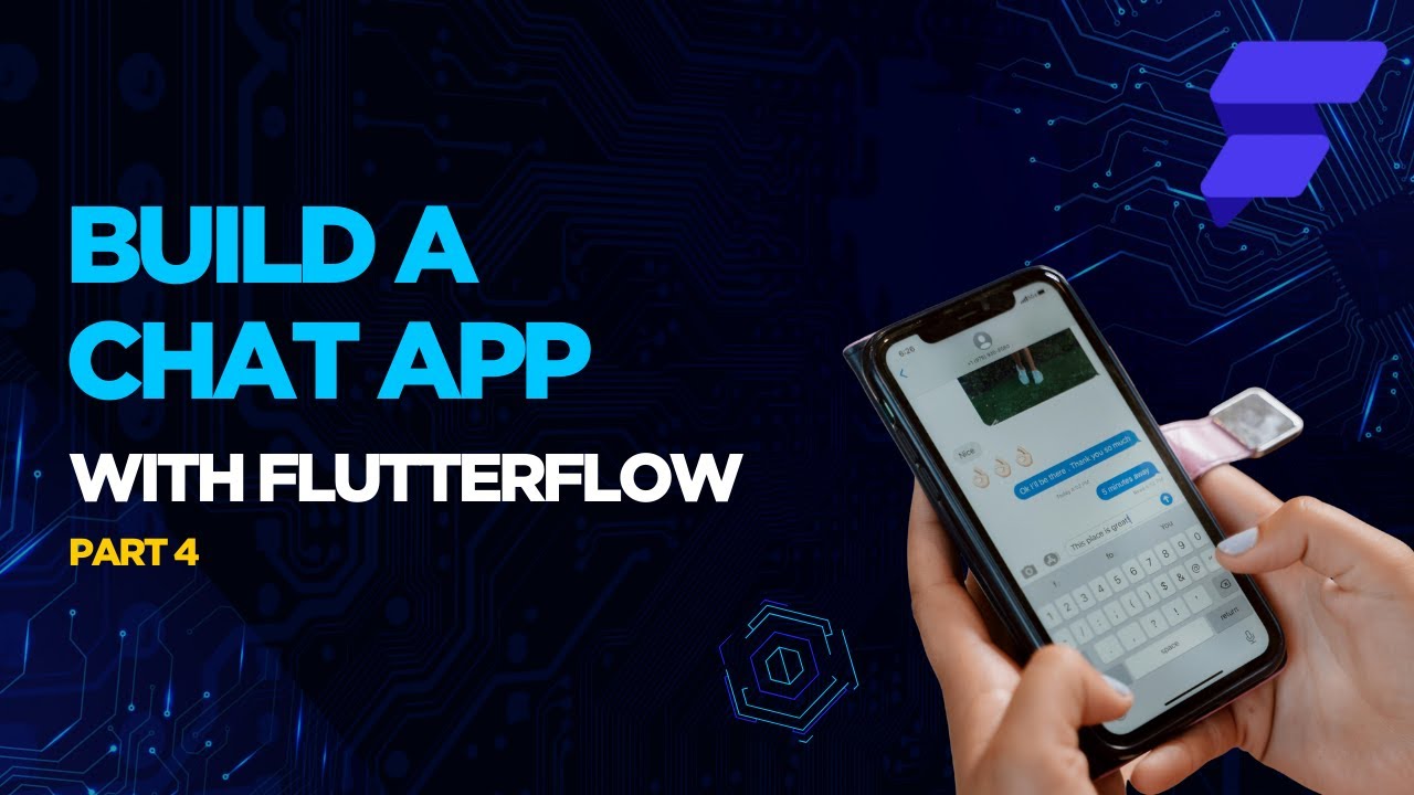 Build a Complex Chat / Messenger App with FlutterFlow Part 4