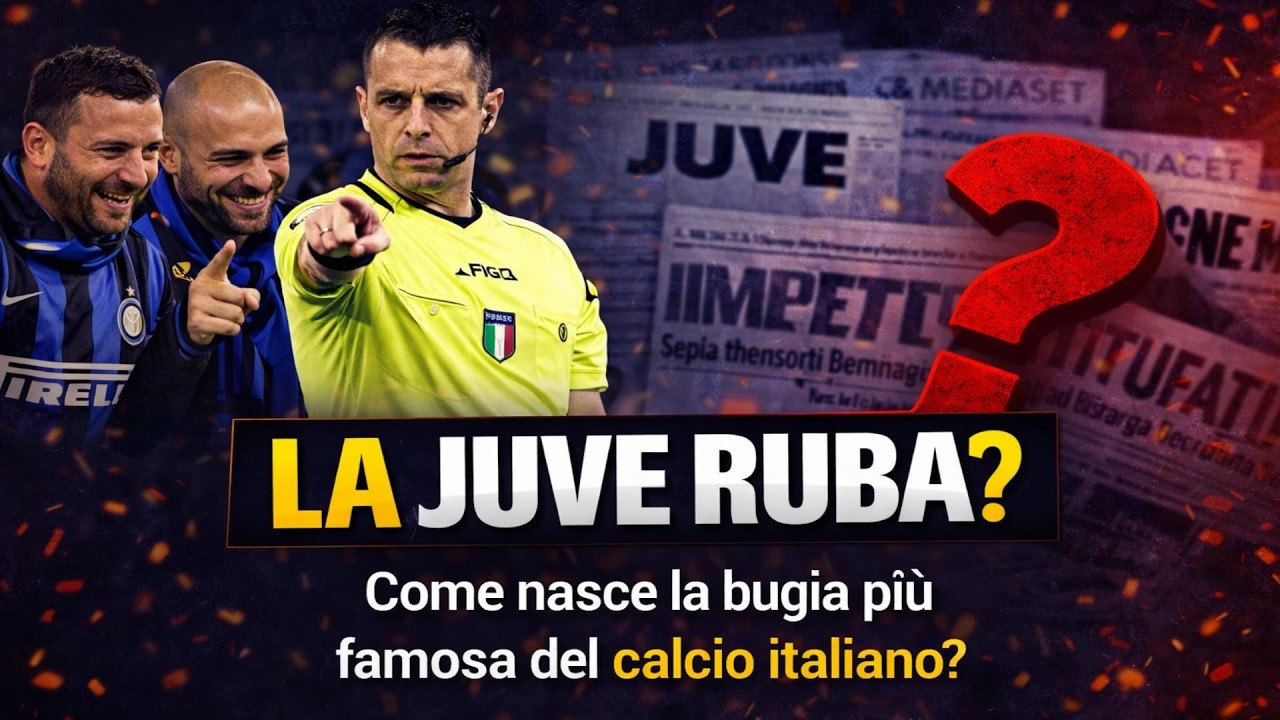 👉 “La Juve ruba”: come nasce la bugia più famosa del calcio italiano? 🎭