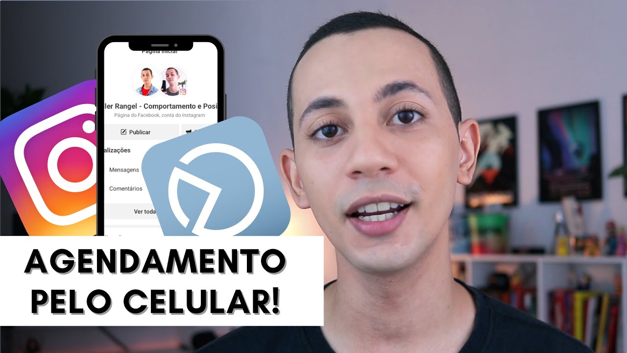 COMO AGENDAR POST PARA INSTAGRAM PELO CELULAR | Facebook Business Suite