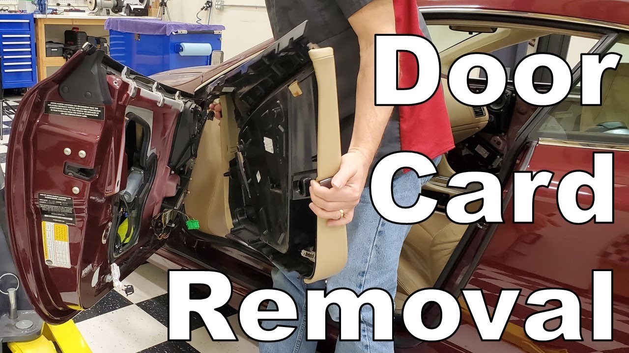 What's Behind Door #1?  Removing the Door Cards from an Aston Martin DB9