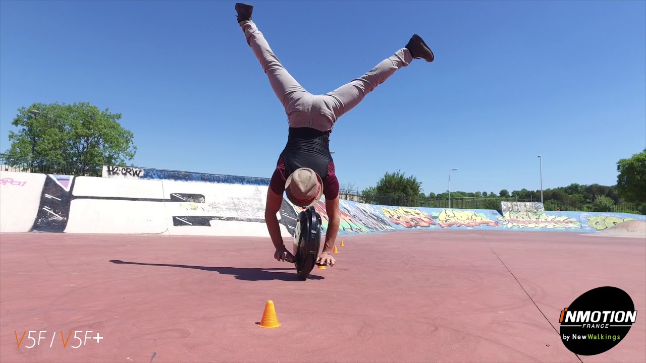 Inmotion V5F , Freestyle & Slalom Practice |  By Inmotion France