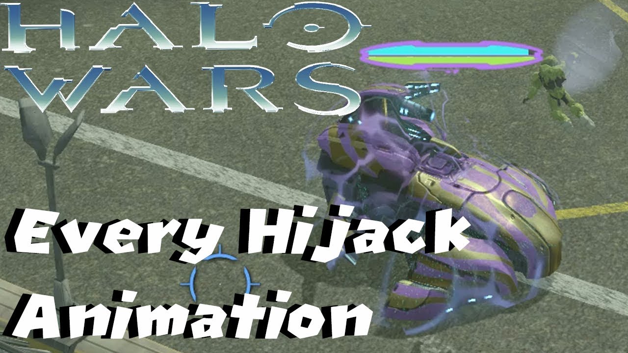 Halo Wars: Every Vehicle Hijack Animation